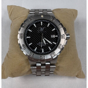 Magico Automatic Diver Watch 200M Stainless Steel Black Dial Date